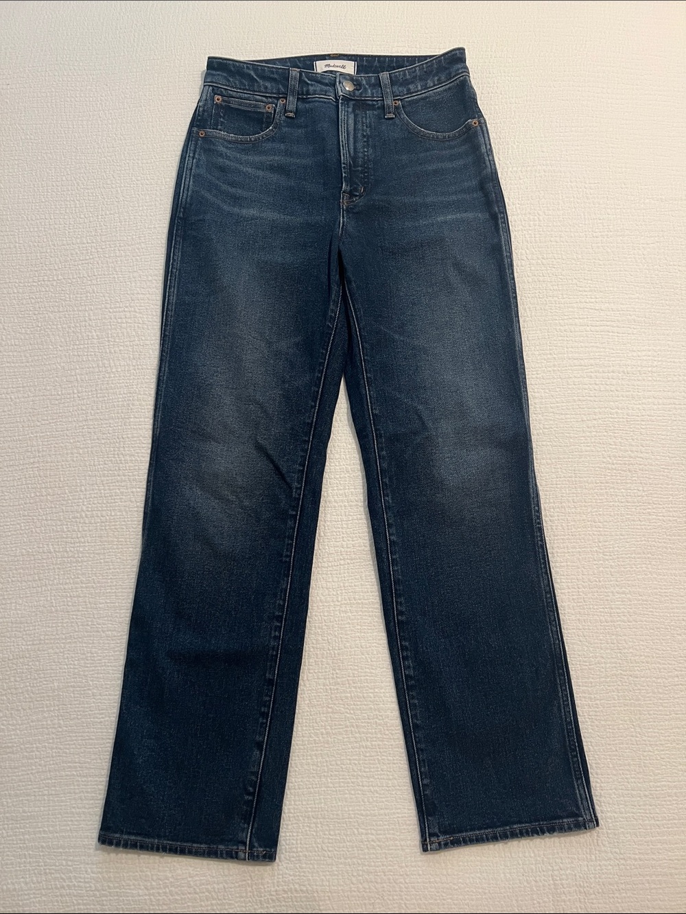 Madewell The Curvy Longline Straight Jean
